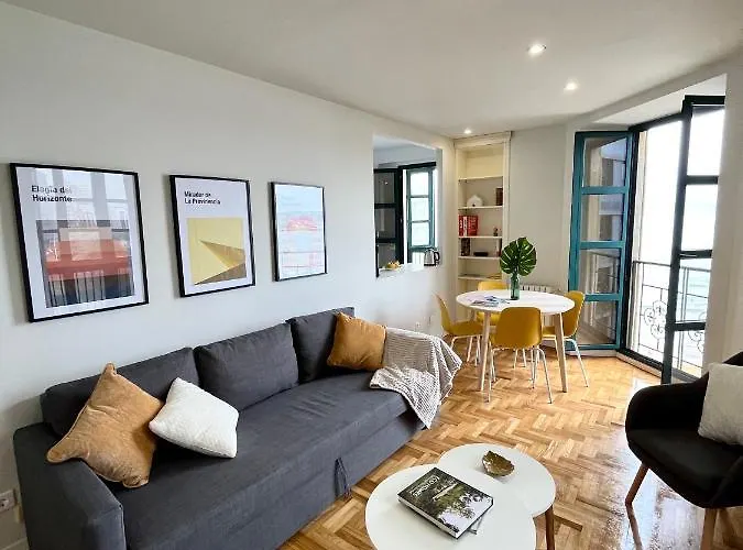 Atico Primera Linea Playa De San Lorenzo Apartament Gijón